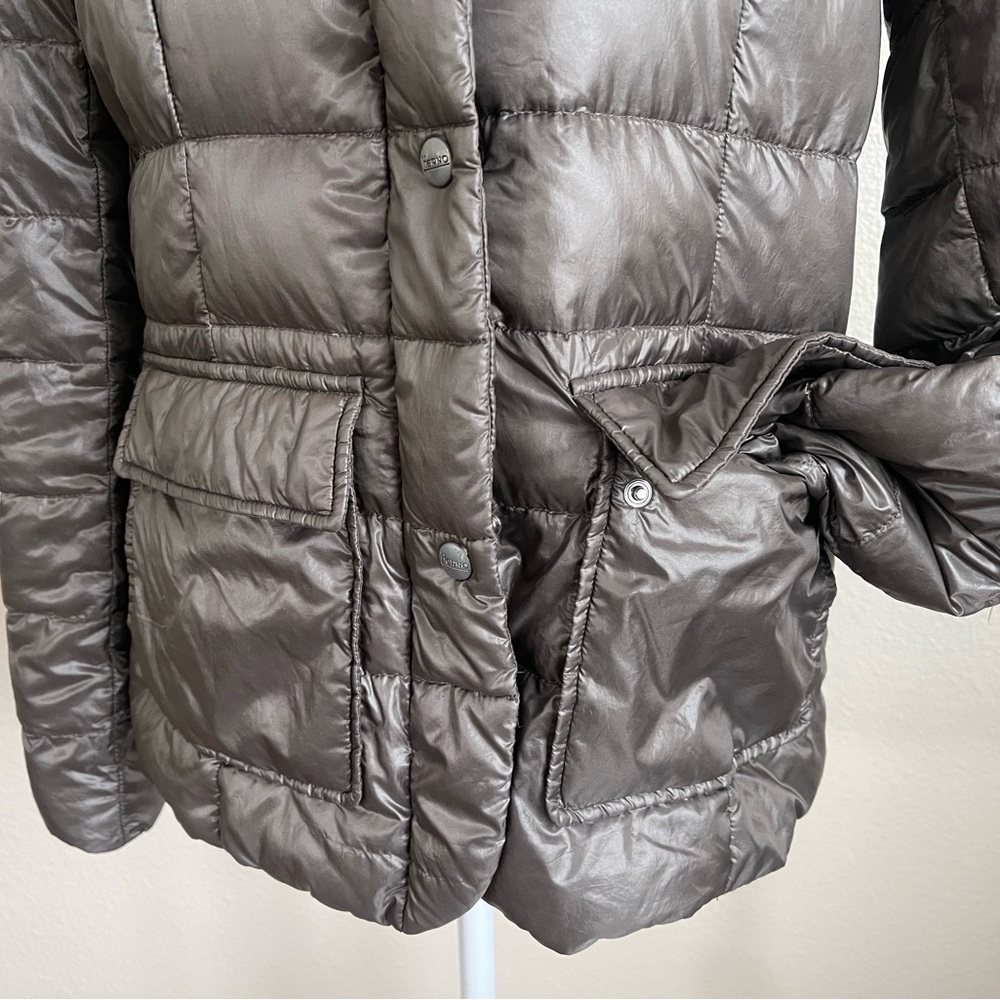Herno Metallic Gray Puffer Jacket - Picture 6 of 15